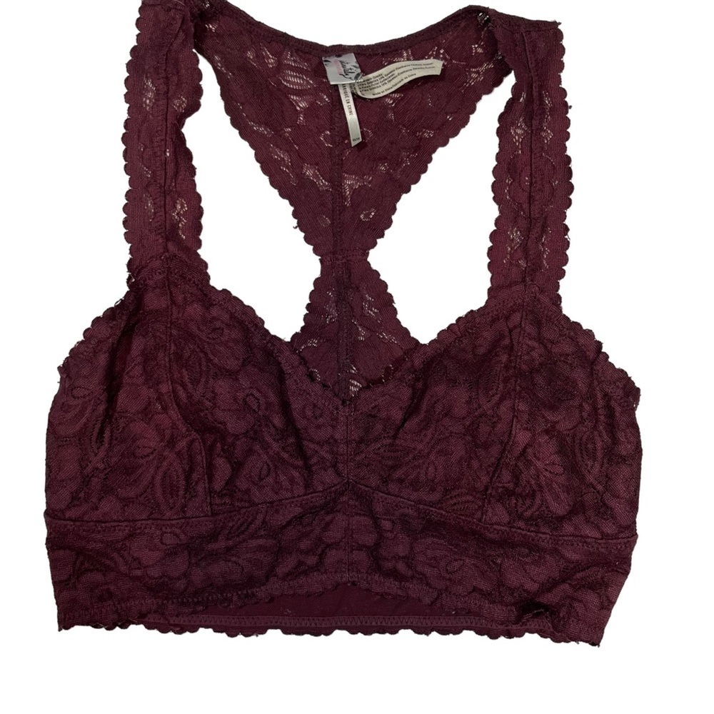 Free People Lace Racerback Bralette